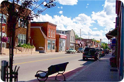 Downtown Acton Ontario